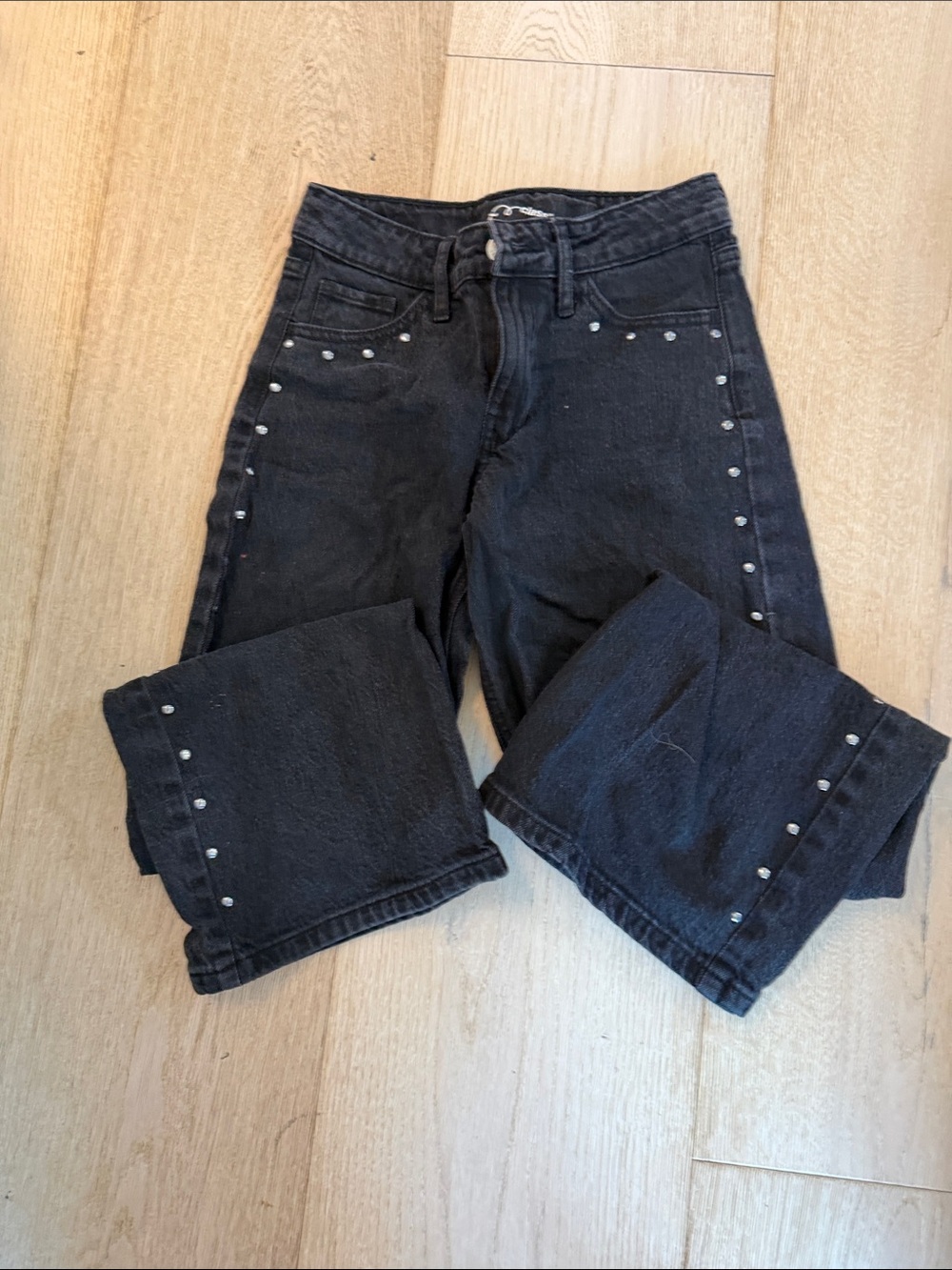 Target Black Studded Ankle Jeans